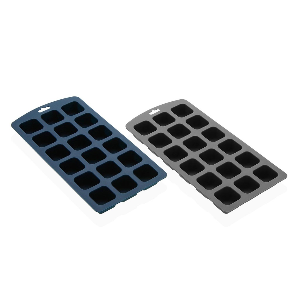 [10530518] Molde cubitos hielo azul gris