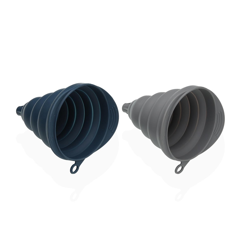[10530521] Embudo plegable gris azul