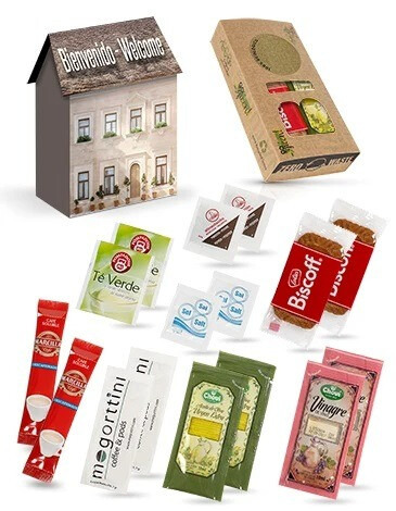 Kit alimentación casa cartón caja bio