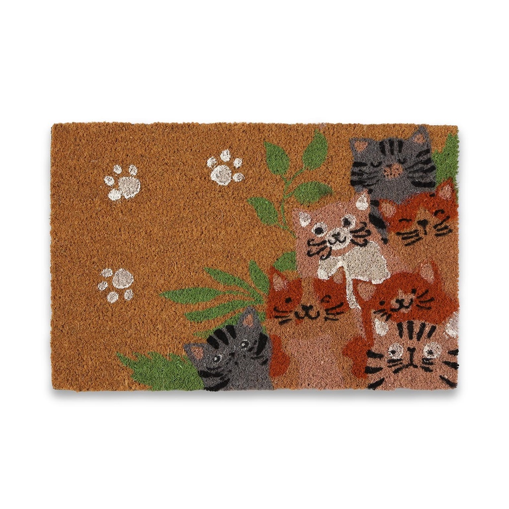 [16981342] Felpudo Familia Gatos