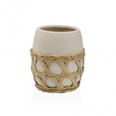 Portacepillos Tantra beige