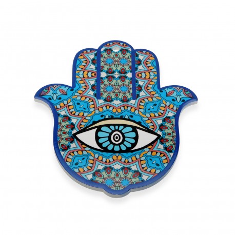 [21900195] Salvamantel mano azul