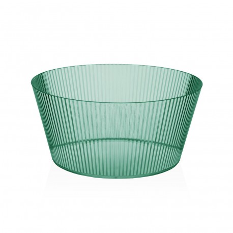 [22080116] Ensaladera transparente verde