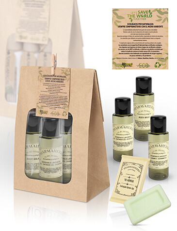 [22150] Welcome Pack de Higiene Completo Pharmaherbs para Apartamentos Turísticos
