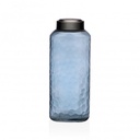 Botella cristal 1.3L azul