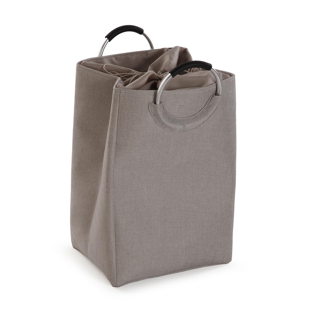 [22910024] Cesto ropa asas gris claro
