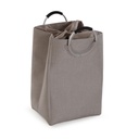 Cesto ropa asas gris claro