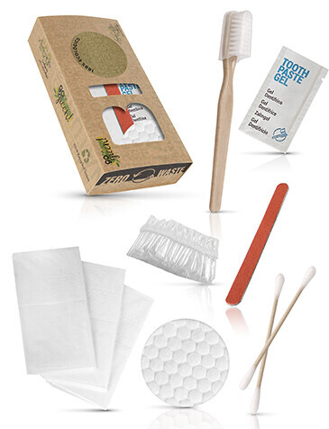[30181] Set de Baño Completo para Mujer en Caja Bio: Bienestar y Sostenibilidad