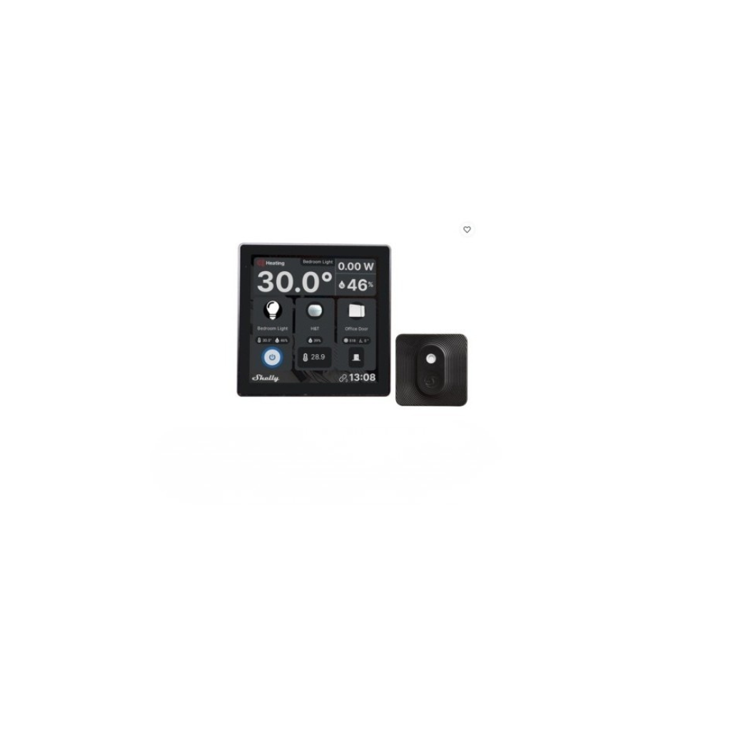 [SHCS01111] Shelly Wall Display con BLU H&T negro