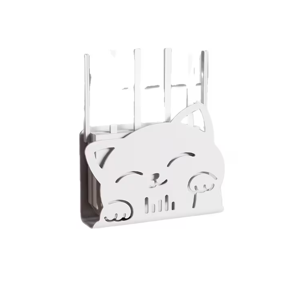 Estante flotante para enrutador, colocación en rack, wifi.