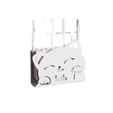Estante flotante para enrutador, colocación en rack, wifi.